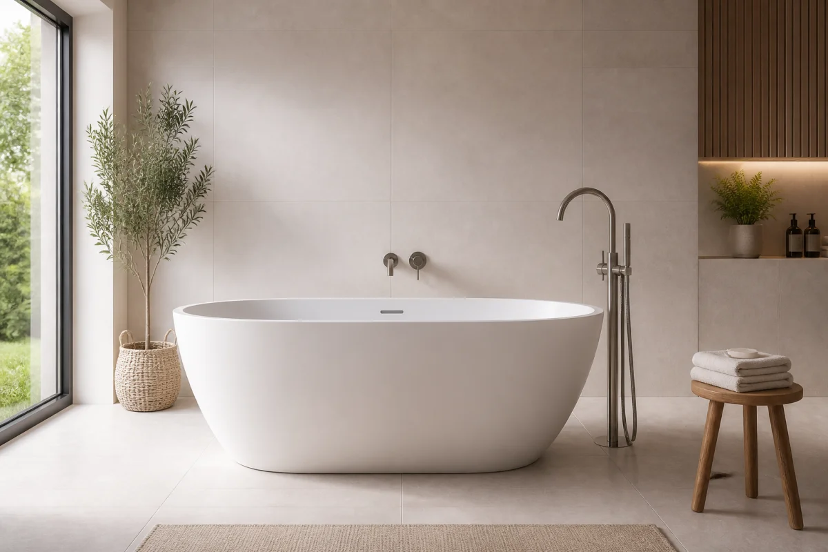 hauteur arrivée d'eau baignoire
