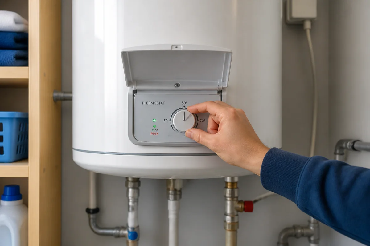 Réglage chauffe-eau économique pour réduire la consommation