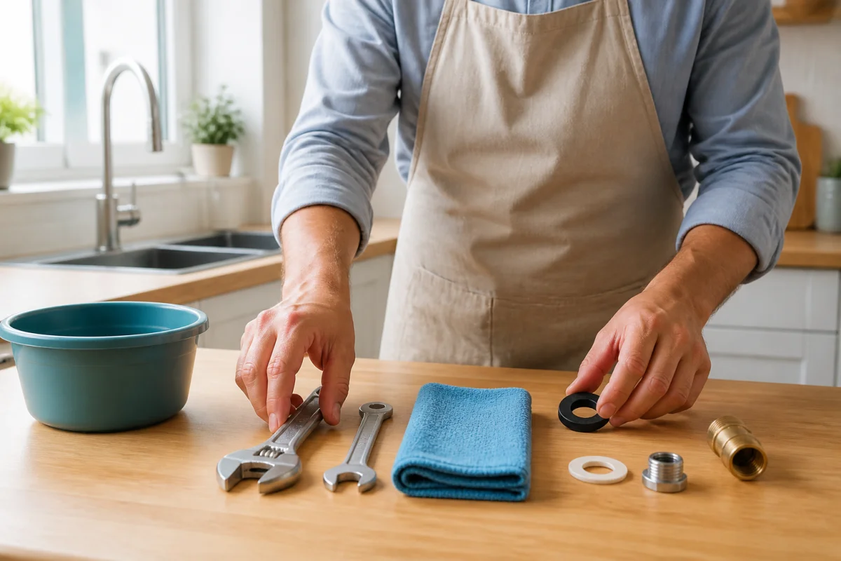 Comment réparer une fuite de robinet