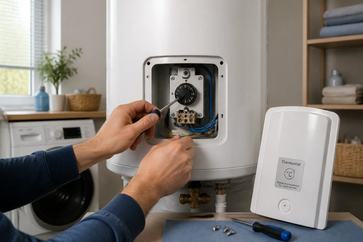 Réglage thermostat chauffe eau et confort thermique à la maison