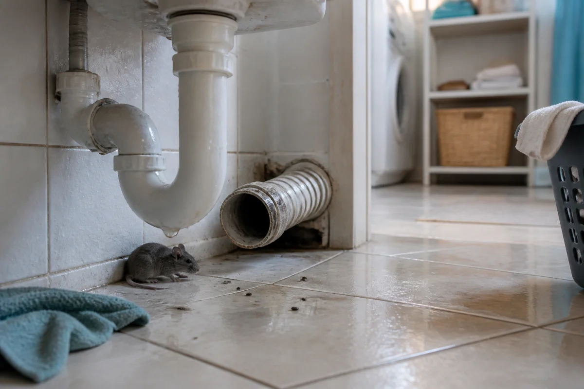 Signes d’une infestation de rongeurs dans le logement